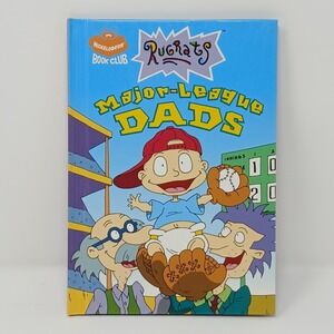 Nickelodeon Rugrats Book Major League Dads Hardcover Good Condition Fathers Day